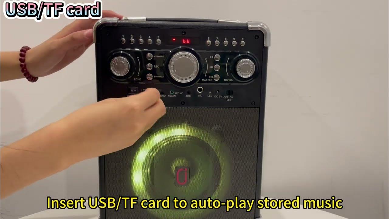 JYX S8T Karaoke Machine Manual Instruction YouTube