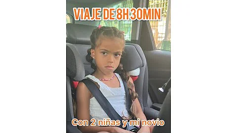 Cuando viajas ms de 8h en coche con tus 2 hijas y ...