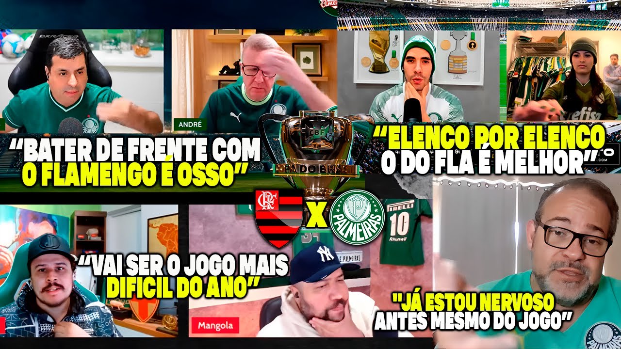 💣 BATER DE FRENTE COM O FLAMENGO É COMPLICADO! JÁ ESTOU NERVOSO ANTES DO JOGO