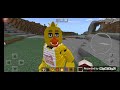 MOSTRANDO OS ANIMATRONICS DE FIVE NIGHTS AT FREDDY'S NO MINECRAFT