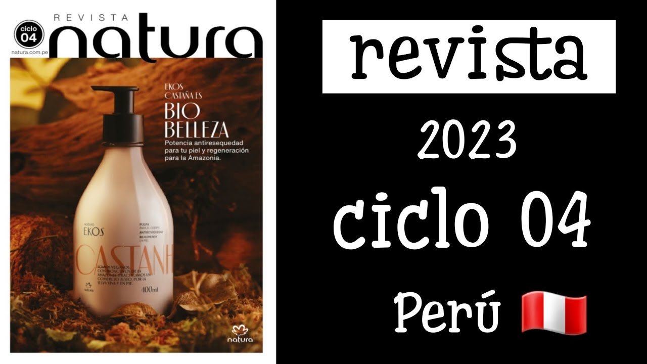 Catálogo ciclo 4 Natura | revista C-04 ? | Perú 2023 ?? - YouTube