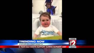 "Bubble Boy" asks for help, awareness on social media