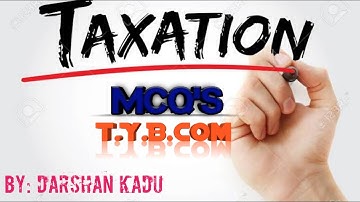 Taxation MCQ