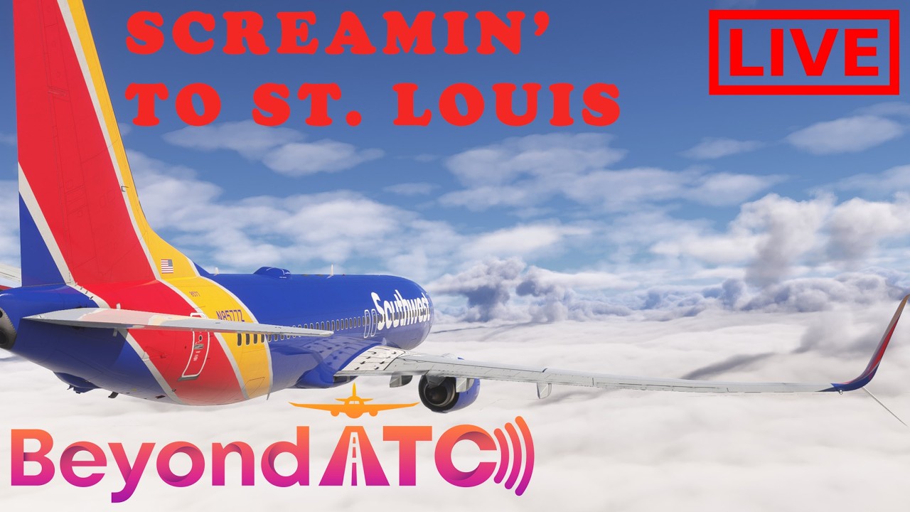 SCREAMIN' TO ST. LOUIS | MSFS2024 | PMDG 737-800