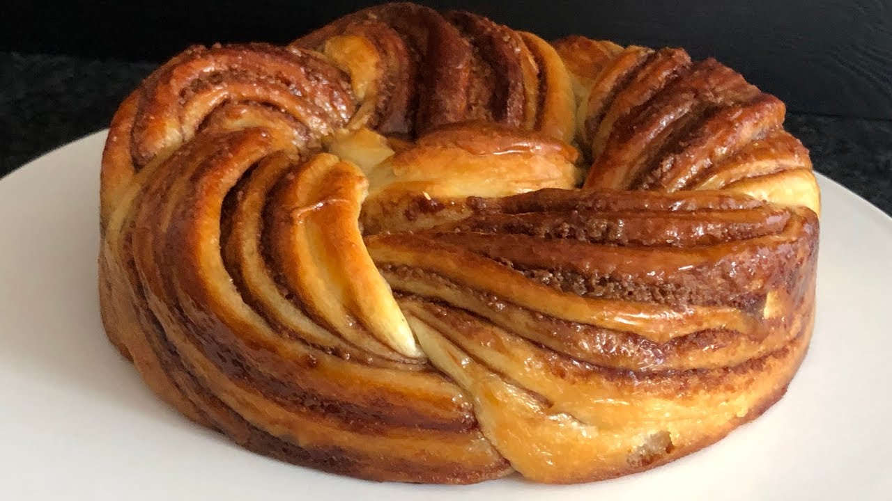 Recette de la brioche tressée/Babka aux spéculoos et noisettes