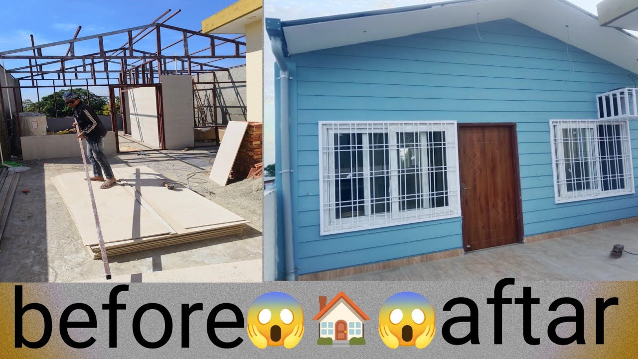 ve make 🏗️ Porta cabin prefabeicated house🏠 rooftop in Dehradun #