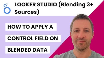 Blending Google, Meta & LinkedIn in Looker Studio using a Control Filter