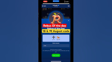 Rebus of the day Code - 18 & 19 August || Musk Empire || #muskempire