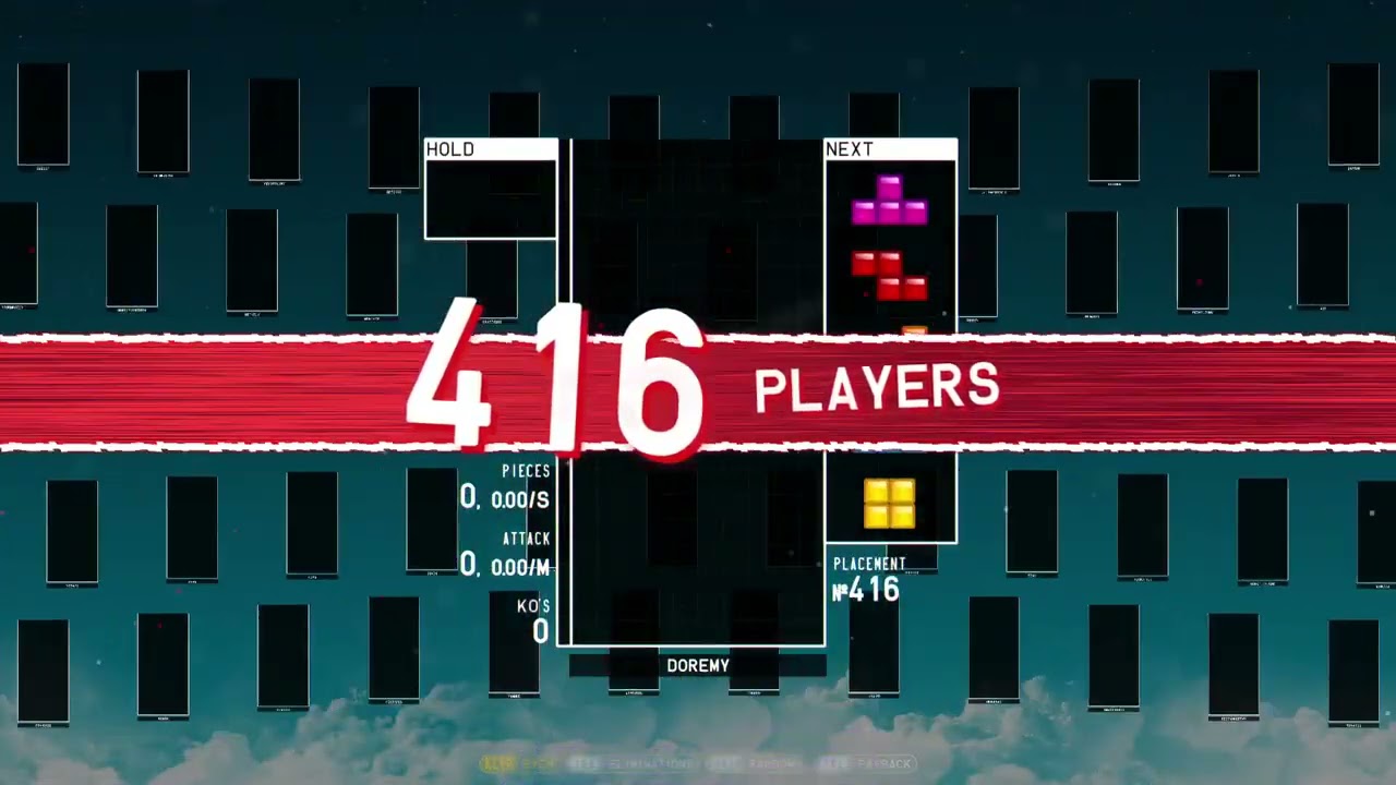 [TETR.IO] winning two consecutive 400+ players super lobbies (27-03-2021)