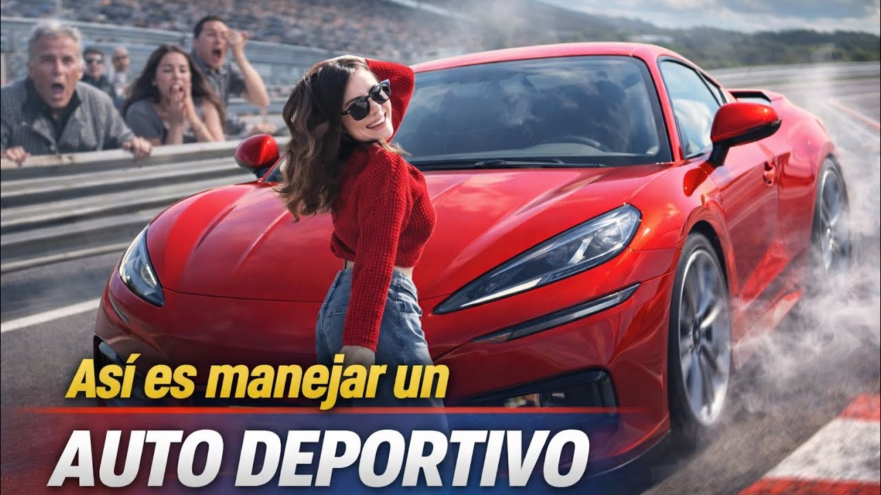 Así es CONDUCIR un AUTO DEPORTIVO 