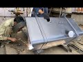 How Experience Welder Build a Custom Fuel Tank for Semi-Truck with Limited Equipment