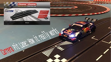 Carrera Digital Pit Lane, how it really works