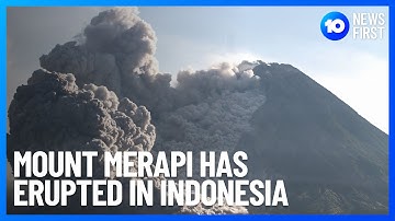Mount Merapi Erupts In Indonesia l 10 News First