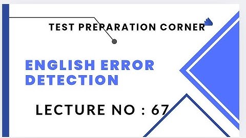 Error Detection lecture No:67 |BPS 5 to BPS 15 |Spcs |FBR |FIA| MPT|HST/SST|PST|JEST