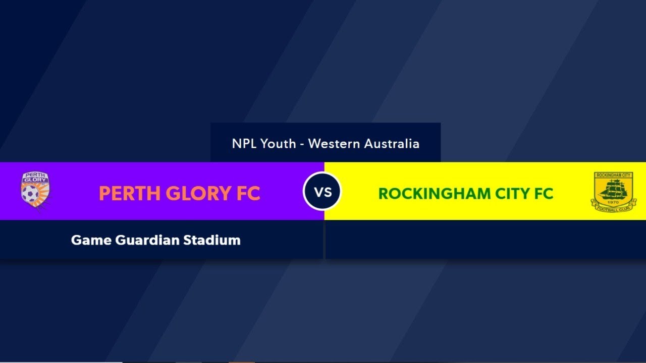 Football West NPL WA Round 2, Perth Glory (NYL) vs Rockingham City