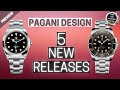 Pagani Design 5 New Watches | PREVIEW