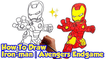 How to Draw Iron-man | Avengers Endgame | Drawing Tutorial