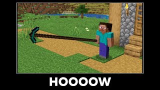 Minecraft WAIT WHAT meme #79