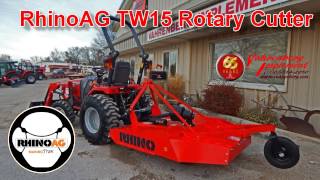 RhinoAG TW15 Rotary Cutter (Brush Mower)