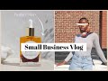 Product Shots, Printing Out Labels, &amp; New Storage | Small Business Vlog