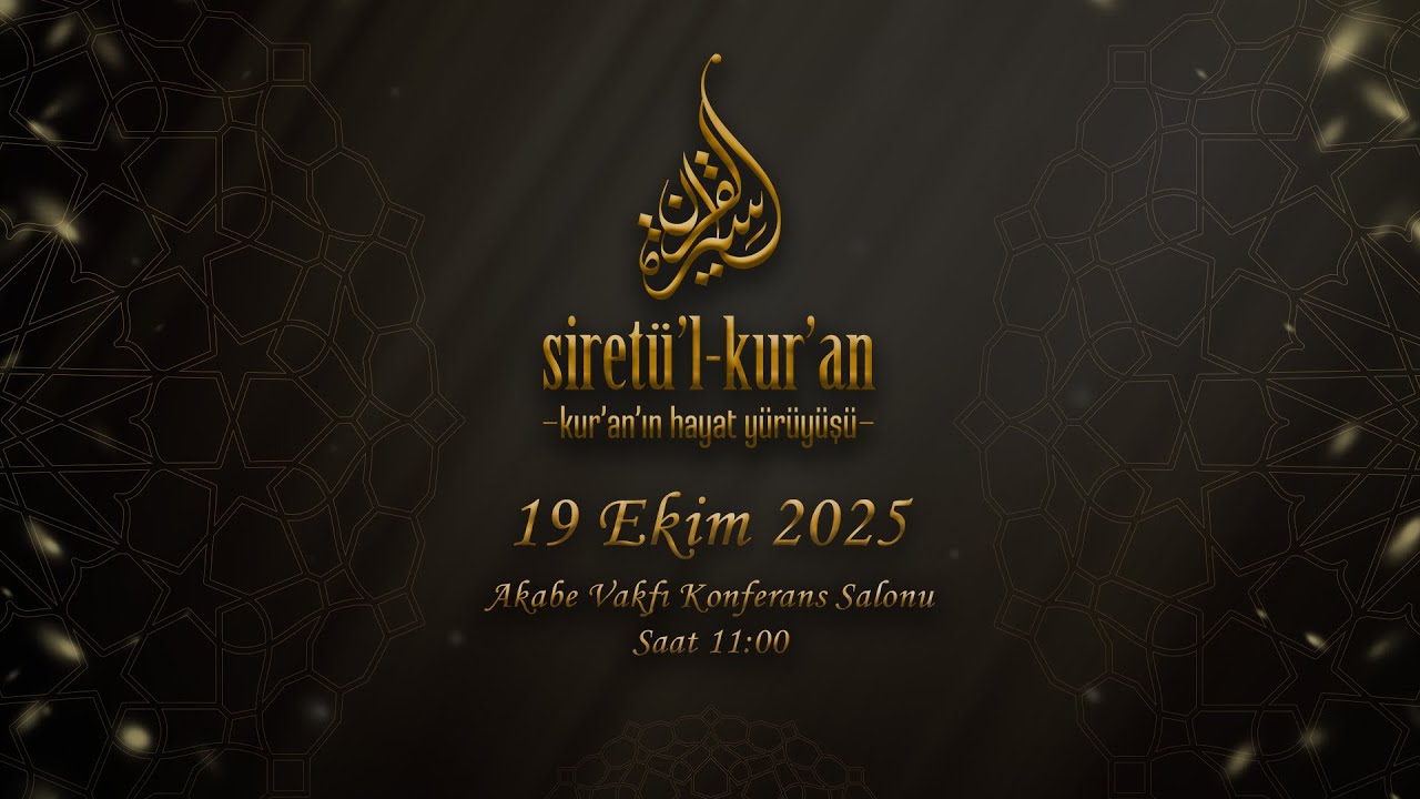 Siretü'l Kur'an - 86.Ders “2025-2026 DERS YILI” Mustafa İslamoğlu
