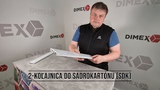 2-koľajnica do sadrokartónu (SDK) | Produktové video