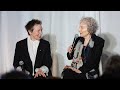 Margaret Atwood & Laurie Anderson with Michael Chabon for 2019 Chairman’s Evening