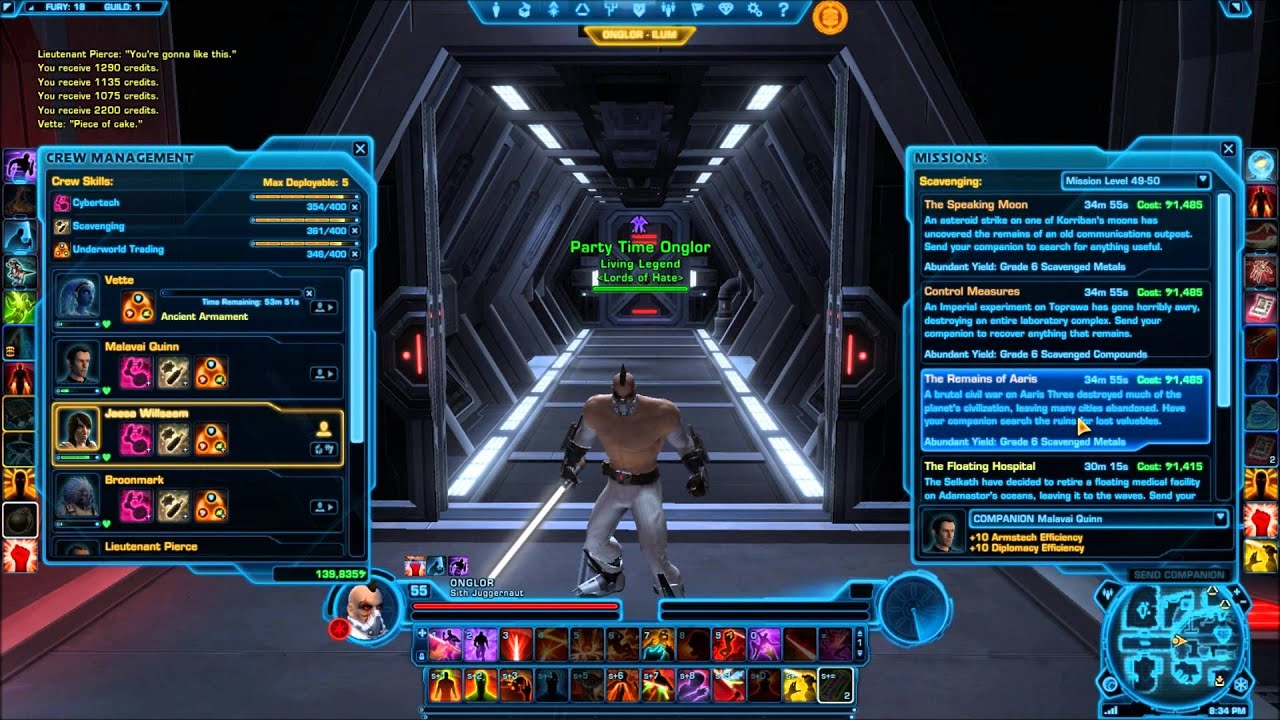 Swtor: Basic Crafting - YouTube