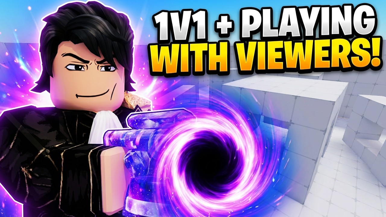 1V1 + PLAYING WITH VIEWERS ⚔️ (ROBLOX RIVALS)