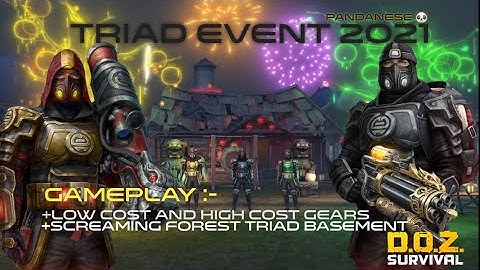 Tips Combat Triad Basement Screaming Forest (Triad Event 2021): Dawn of Zombies Survival Gameplay