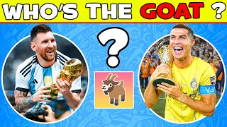 Ronaldo vs Messi QUIZ: How Well Do You Know About Ronaldo and Messi❓