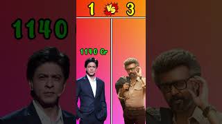 shahurukh khan vs rajnikant || who is the best hero #shorts #bollywood #shahrukh_khan #rajnikanth