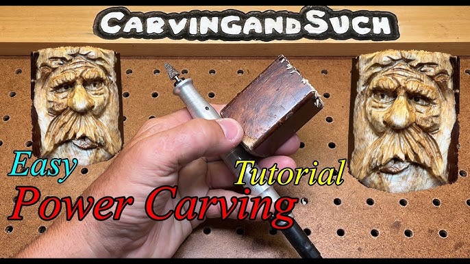 Wood carving Using hand tools - Flexcut knife's 