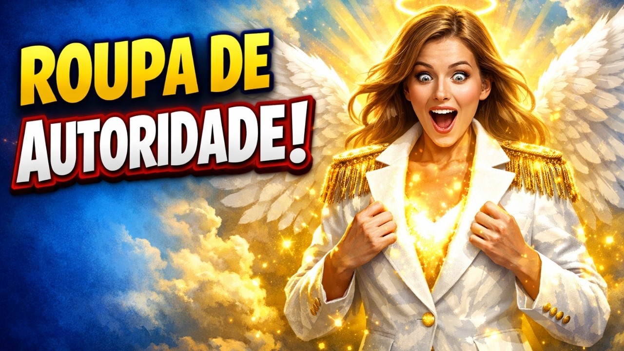 O céu está te vestindo de autoridade