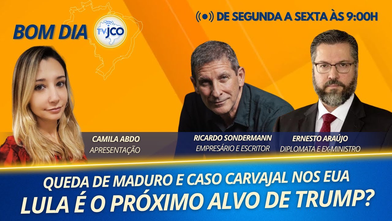 QUEDA DE MADURO E CASO CARVAJAL NOS EUA / LULA É O PRÓXIMO ALVO DE TRUMP? - 20/10