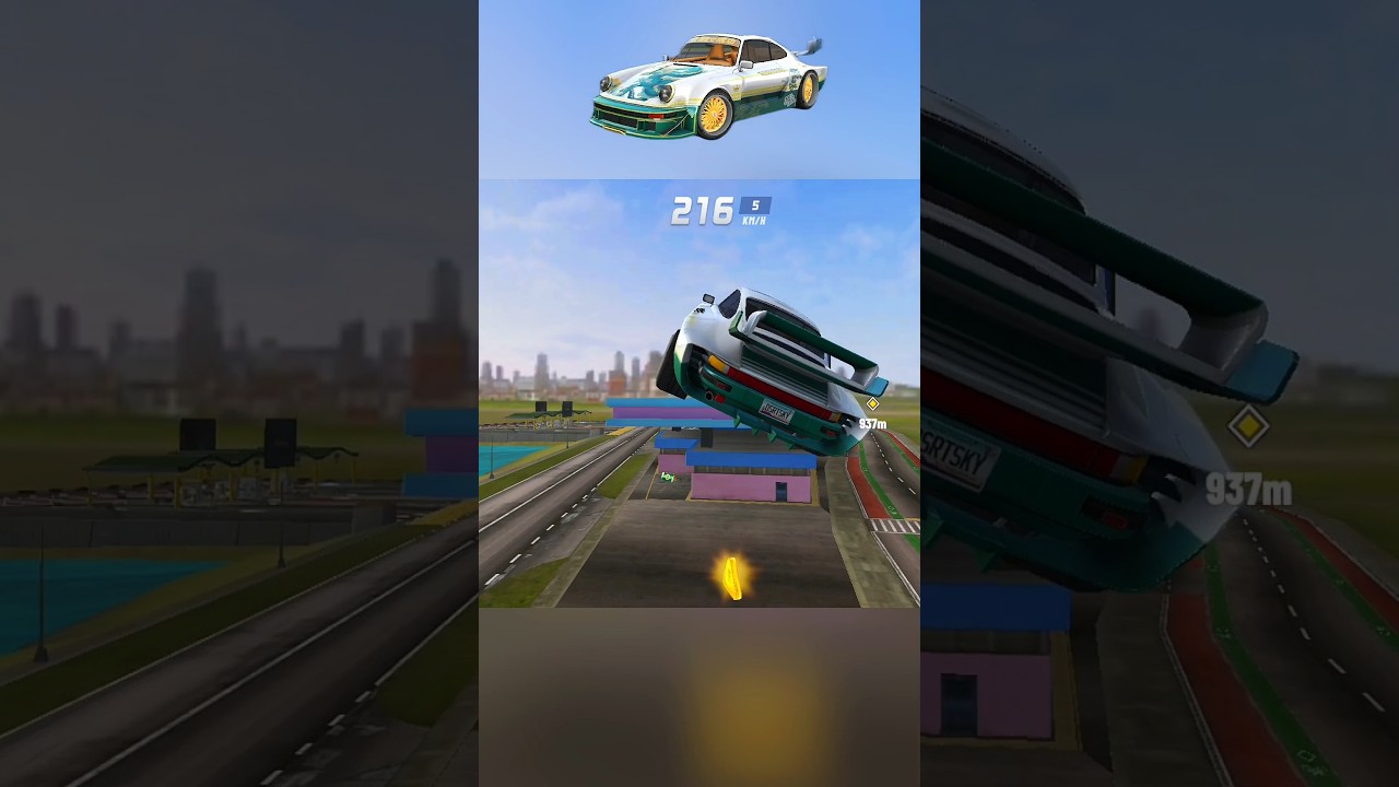 which Car Will Land on parking jumping test🤯 