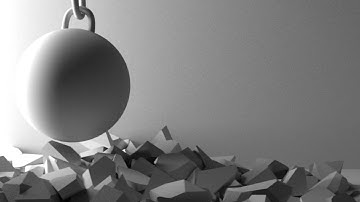 Blender Rigid Body Physics with Fracture tool