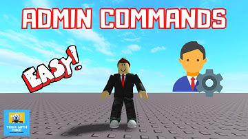 How to Make Admin Commands 4 (Invisible) - Roblox Studio Tutorial