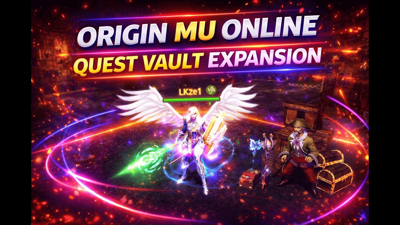 ORIGIN MU ONLINE - QUEST VAULT EXPANSION & INVENTORY  #gameplay #games #muonline