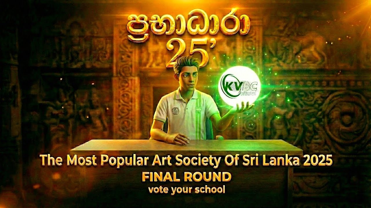 The Most Popular Art Society Of Sri Lanka | 2025 | FINAL ROUND | Vote Your School