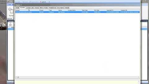 How to add a campaign in MYOB EXO CRM