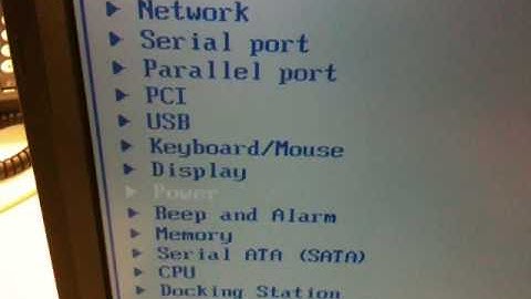 ThinkPad- Bios Changing SATA mode of Hard Drive