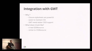 GWT.create 2013 - CSS3 meets GWT with GSS by Daniel Kurka and Julien Dramaix