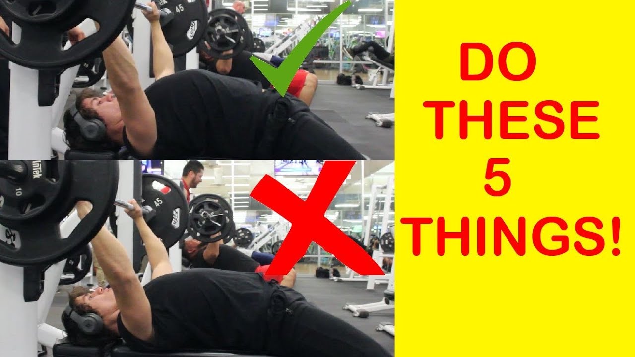 How To Increase Your Bench Press INSTANTLY! Bench Press Tips YouTube