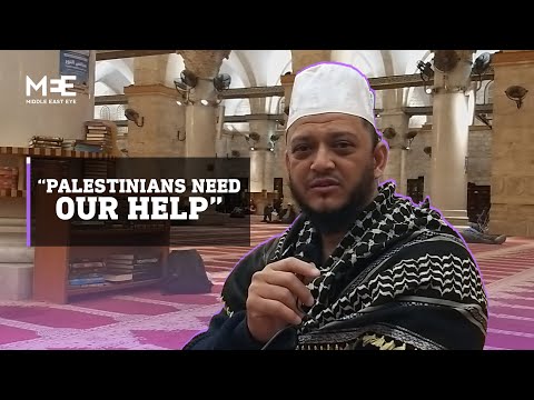 Muslim Visitors To Al Aqsa Highlight Need To Help Palestinians