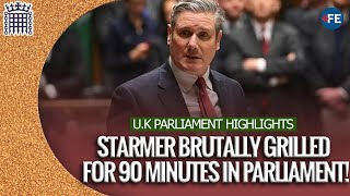 Keir Starmer Faces Non-Stop Questions In Parliament! Watch Starmer Under Fire
