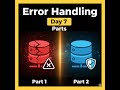 Day 7| PowerShell Error Handling Made Easy | Try-Catch-Finally &amp; Logging | Tamil|PART 1