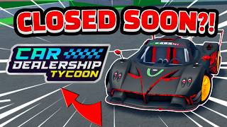 Car Dealership Ty Is Getting Closed In Roblox? Mird Cdt