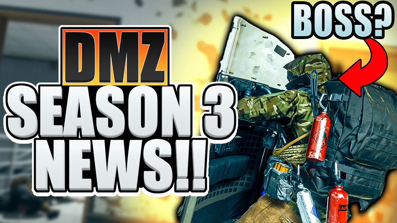 DMZ Season 3 Update Revealed! New DMZ Bosses, Barter System And Much MORE! YouTube