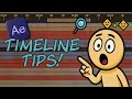 Navigate After Effects Timeline Easily – 8 Time Saving Tips